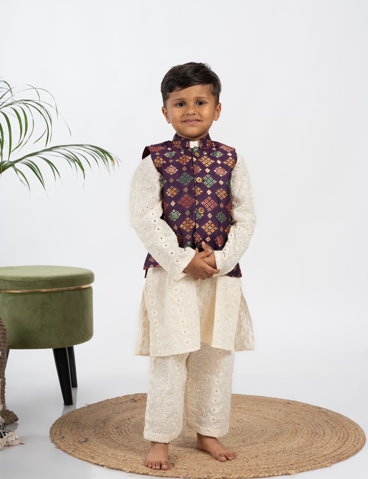 Moonlight Koti Kurta set